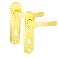 Ручки на планці Біс 72 KL OLV золото